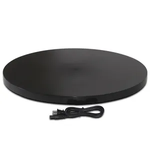 60cm Max Load 80kg 360 Degree Electric Rotating Display Turntable for Show goods
