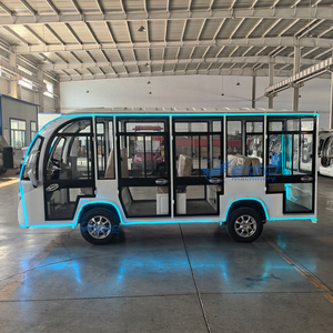 Autobús Turístico Clásico y Confortable, Modelo Eléctrico Mini, con Micrófono, Doble Vista, de Lujo, a Precio Económico, con Puerta, en Venta - Product Image 2