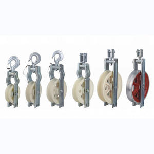 Carro de Alimentación de Alambre de Diámetro Pequeño, Rueda de Nylon, Rueda de Aluminio, Polea Recubierta de Goma, Rueda Simple, Tres Ruedas, para Transmisión - Product Image 5