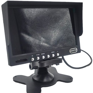 Oem ODM 7-inch 2-kênh ai lái xe ghi Dash Hệ thống <span class=keywords><strong>camera</strong></span> không thấm nước 4k phía trước phía sau khu vực mù màn hình cho đảo ngược máy ảnh - Product Image 2