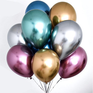 Globos personalizados Fabricantes Globos de metal cromado metálico bolsa de 12 pulgadas importación exportación globos de látex - Product Image 2