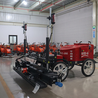 Nouvelle machine de nivellement automatique au laser pour béton HWAON avec moteur 690 24HP, 4 roues, haute efficacité pour le pavage des sols