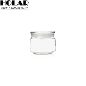 [Holar] Prime Airtight 12oz Small Glass Jars for Food Storage with Seal Lids