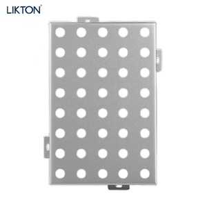 Panneaux de mur rideau en aluminium de plat de conception moderne durable pour le revêtement durable extérieur intérieur pour la <span class=keywords><strong>protection</strong></span> de mur - Product Image 3