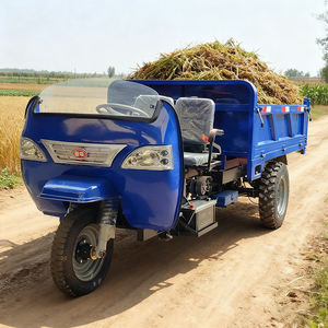 Tricycle Benne de Fabrication Chinoise, <span class=keywords><strong>Moto</strong></span> Cargo 18 22 25 CV, Trike de Fret Agricole à Trois <span class=keywords><strong>Roues</strong></span> Diesel - Product Image 1