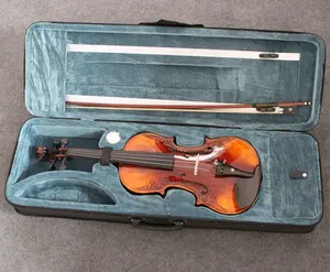 NAOMI <span class=keywords><strong>Violon</strong></span> 4/4 sculpté pleine grandeur <span class=keywords><strong>Violon</strong></span> baroque vintage Fait à la main TOP Épicéa Dos érable flammé Niveau de <span class=keywords><strong>concert</strong></span> <span class=keywords><strong>Violon</strong></span> - Product Image 4