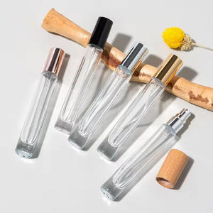 Botella de Perfume Cuadrada al por Mayor, Botella de Vidrio de 10 ml para Muestras de Perfume, Atomizador de Perfume de Viaje - Product Image 5