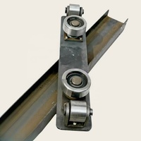 Poulies industrielles à vente chaude, poulies robustes, roues de guidage, roues coulissantes, poulies de levage pour poutres en H, poutres en I, acier en U