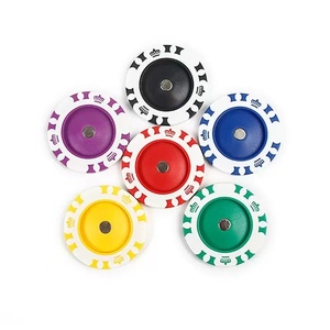 Ensemble de jetons de poker NFC haut de gamme personnalisés en argile <span class=keywords><strong>composite</strong></span> ABS, jetons de jeu avec puce intelligente intégrée, non toxiques et durables pour casino et Texas Hold'em - Product Image 6