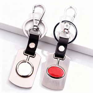 LLavero de metal barato con tu propio diseño, venta al por mayor - Product Image 1