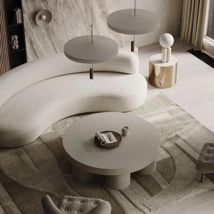 Sanhai Interior Design stile minimalista 3D Max Rendering professionale Idea piatta prodotti dettagli planimetria disegno di costruzione
