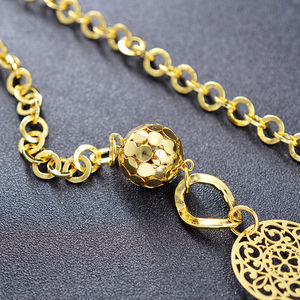 Parures de bijoux australiennes pour femmes, collier géométrique, cadeau de fiançailles, longs colliers à breloques - Product Image 3