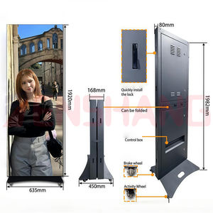 กรอบอะลู<span class=keywords><strong>มิ</strong></span><span class=keywords><strong>เนียม</strong></span>แบบกำหนดเอง ป้ายไฟ LED แบบหนีบ กันน้ำ สำหรับเมนูกลางแจ้ง โปสเตอร์ภาพยนตร์ ป้ายโฆษณาร้านอาหาร - Product Image 4