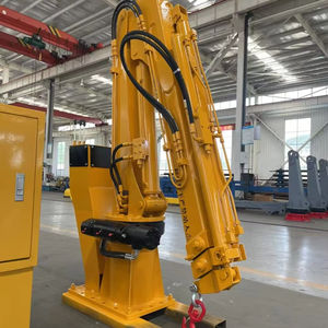 เครนทางทะเลแบบพับได้ประสิทธิภาพสูงสำหรับเรือบรรทุกตู้คอนเทนเนอร์ - Product Image 1