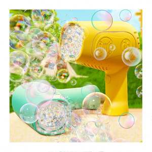 Pistolet à bulles LED pour enfants, camouflage, super puissant, pour faire des bulles d'eau et de savon - Product Image 2