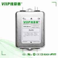 Filtre de ligne électrique CA VIP4-2B-10 VIIP 220V 6A monophasé anti-interférences RFI pour onduleurs solaires et équipements énergétiques