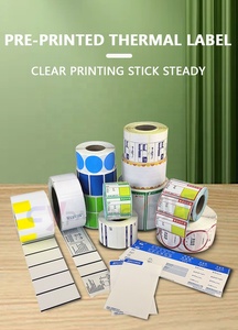 Tùy chỉnh in nhiệt nhãn CuộN trực tiếp nhiệt sticker cho thương hiệu tùy chỉnh logo nhãn - Product Image 2