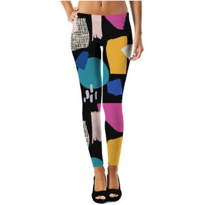 Motivo astratto (19) Leggings - Product Image 1