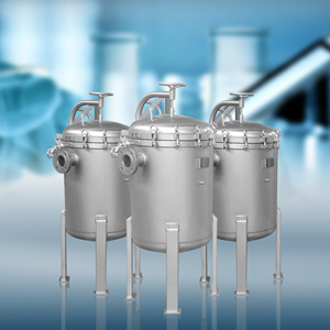 Ölfiltrationsanlage mit Hochleistungs-Beutelfiltergehäuse, Mehrfach-Beutelfilterbehälter vom Hersteller - Product Image 1