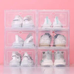 Custodia <span class=keywords><strong>per</strong></span> <span class=keywords><strong>scarpe</strong></span> in plastica da 6 pz/set pieghe custodia <span class=keywords><strong>per</strong></span> cassetti trasparente addensata scatole <span class=keywords><strong>per</strong></span> <span class=keywords><strong>scarpe</strong></span> in plastica <span class=keywords><strong>scatola</strong></span> impilabile <span class=keywords><strong>scatola</strong></span> <span class=keywords><strong>per</strong></span> <span class=keywords><strong>scarpe</strong></span> Organizer <span class=keywords><strong>per</strong></span> <span class=keywords><strong>scarpe</strong></span> - Product Image 1