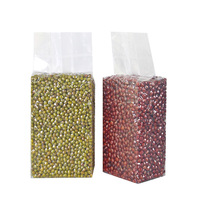 Emballage de vente au détail écologique et recyclable, sacs sous vide en nylon épais résistants à l'humidité 1/2/5/10 kg pour céréales, riz, sucre, aliments pour animaux