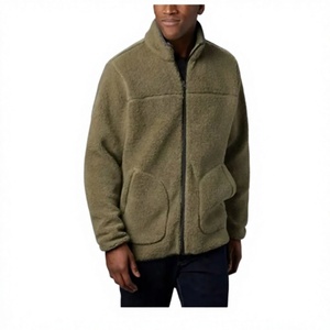 Plus Size <b>Winter</b> Stand Collar Polar Fleece <b>Jacket</b> <b>Long</b> Sleeves Breathable Canvas Finished Polar Fleece <b>Jacket</b> Made In Pakistan - Product Image 1