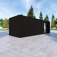 Conteneur habitable à plancher plat de 20, 30 et 40 pieds, maison préfabriquée de luxe 3*9*2.8m, bureau, chambre à coucher, prix abordable, Malaisie