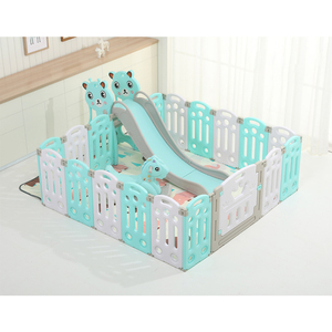 Set Giochi <span class=keywords><strong>per</strong></span> Bambini con Scivolo Piccolo e Recinto <span class=keywords><strong>per</strong></span> Asilo e <span class=keywords><strong>Giardino</strong></span>, <span class=keywords><strong>Giocattoli</strong></span> in Plastica <span class=keywords><strong>per</strong></span> Interni - Product Image 6
