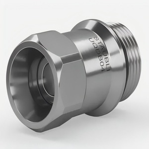 Vanne d'arrêt double Staubli RME09 à raccord rapide pour le traitement des barres d'acier et des fluides à température normale - Product Image 2