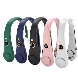 Ventilador de Cuello Portátil Recargable de 4000mAh, Cuatro Velocidades, Plegable, Sin Aspas, Bajo Ruido, para Uso en Exteriores y Automóviles, Mini, Novedad 2026 - Product Image 2