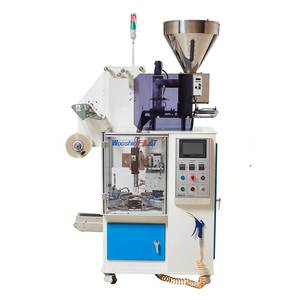 Máquina Empacadora Automática de Alta Calidad para Empaquetado en Pirámide, Máquina de Empaquetado en Bolsa Triangular, VFFS Vertical Form Fill Seal Multifunción - Product Image 2