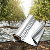 Film en PET métallisé aluminium 12 microns, souple et résistant à l'humidité, pour l'agriculture hydroponique et la croissance des fruits