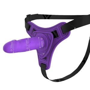 قضيب مطاطي يمكن ارتداؤه للمثليات جي سبوت محفز للكبار مقاس قياسي سراويل حزام على قضبان اصطناعية سراويل ألعاب جنسية للنساء المثيرة - Product Image 2