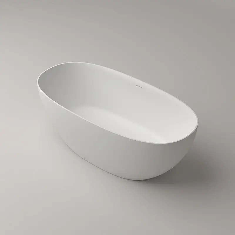 Wholesale of household artificial stone bathtubs standing artificial stone marble bathtub for sale