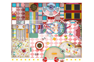 Aire de jeux intérieure durable pour enfants sur le thème de Noël, avec trampoline, piscine à balles et toboggan, pour centre commercial - Product Image 4