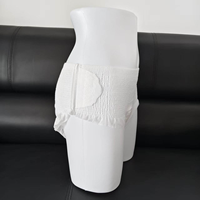 Culottes menstruelles jetables en coton personnalisées pour femmes, taille haute, douces, respirantes, super absorbantes