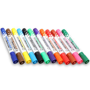 Marqueurs effaçables à sec de haute qualité, multicolores, rechargeables, avec logo personnalisé pour usage scolaire, prix bas - Product Image 5