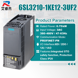 Nuevo Inversor Convertidor Original G120C 6SL3210-1KE12-3UF2 0.75 KW SINAMICS G120C Variador de Frecuencia 3AC 380-480V VFD - Product Image 2