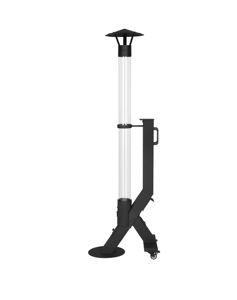 Calentador de Pellets de Madera para Exteriores, Estufa de Pellets para Patio con Kit de Antorcha y Tubo de Vidrio para Chimenea - Product Image 3
