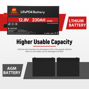 OEM Lifepo4 بطارية شمسية 12 فولت 100ah 200ah بطاريات Lifepo4 أيون الليثيوم القابلة لإعادة الشحن التلقائي - Product Image 6