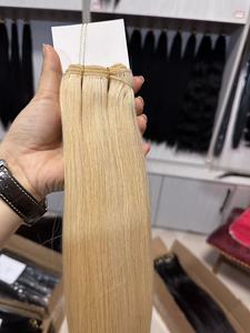 Extensiones de Cabello Humano Virgen Brasileño Mink 100% Remy, Longitud Personalizada 1B, Tejido Doble a Máquina, Liso Sedoso - Product Image 3