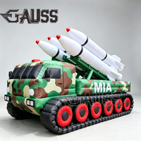Yüksek Kaliteli Ticari 1:1 Ölçekli Gerçekçi Şişme Tank Fırlatıcı Araç Taktik Modeli Kızılötesi Termal Mobil Fonksiyonlu