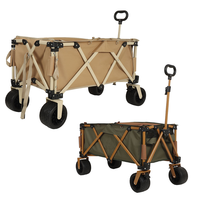 Chariot de camping léger, capacité 100 kg, pour les courses en extérieur
