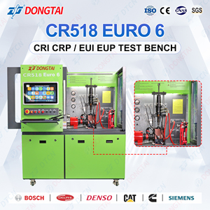 DONG TAI Analizador de Motor para Prueba de Inyectores Common Rail CR518 Multifunción EURO6 220V/380V USB 12 Meses CR518 Banco de Pruebas Common Rail - Product Image 3