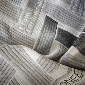 Diseño de textura de tela de colchón Jacquard de punto-Tela de cama de doble cara - Product Image 5