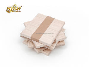 Palitos de Helado Premium Pulidos de 93*10*2mm, Doble Cara Lisa, Grano de Madera Uniforme Sin <span class=keywords><strong>Nudos</strong></span>, Mejora tu Producto de Helado - Product Image 1