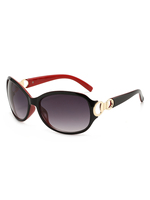 Twooo T1590 nouveauté lunettes de soleil d'extérieur polyvalentes à la mode rétro surdimensionnées