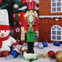 Maßgefertigte Weihnachtsmann-Plastikfigur für Feiertagsdekorationen, Blasform-Weihnachtsdekoration