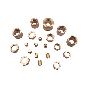 Fabrication de pièces en laiton sur mesure de haute précision, composants en laiton sur mesure, usinage 5 axes, haute qualité, prix raisonnable - Product Image 1