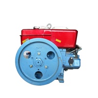Moteur diesel marin monocylindre 4 temps Sharpower durable 5HP R175 R175A horizontal refroidi par eau, norme Euro 2, facile à utiliser